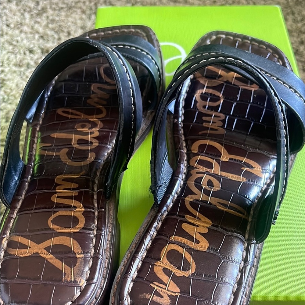 Sam Edelman Women's Haydee Slide Sandal, Black - Picture 6 of 11